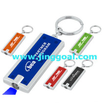 Mini Promotional Custom Logo Light LED Keychain